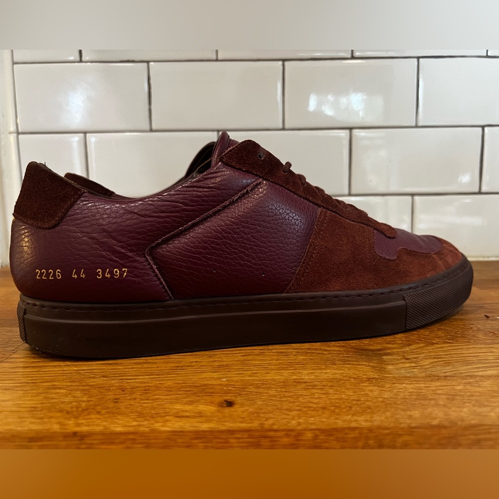 Common Projects Bball Low Maroon size 11 ( 44)